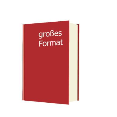 Hardcover-Buch großes Format DIN A4