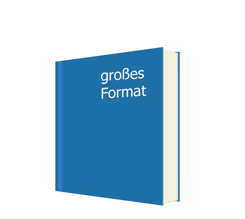 Softcover-Buch großes Format DIN A4